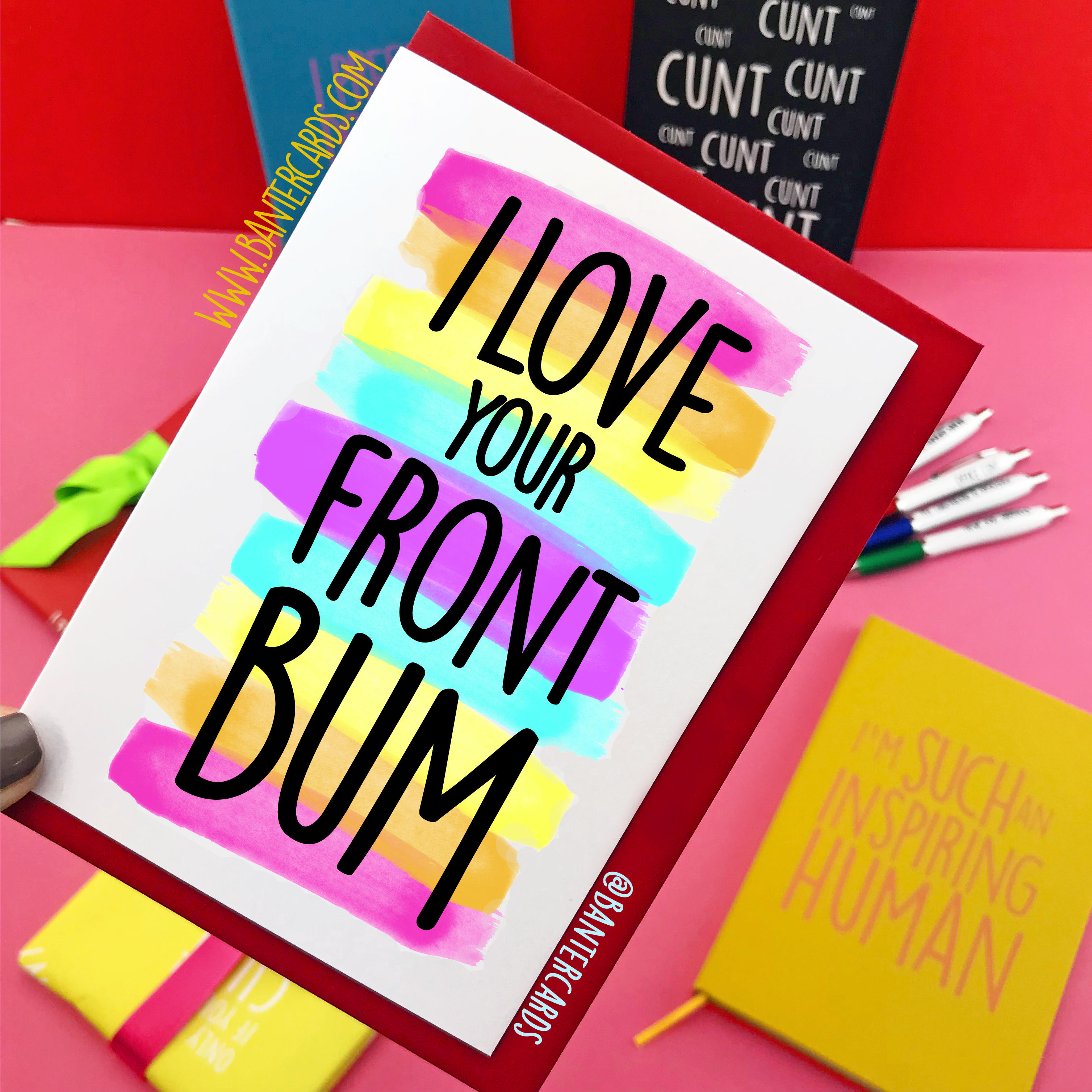 i-lvoe-your-front-bum I love your front bum card
