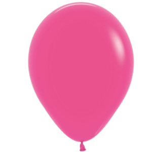 Fuchsia latex balloon