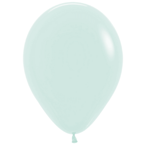 Pastel matte green latex balloon