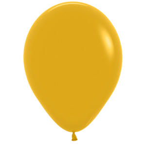 Mustard latex balloon