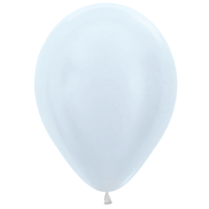 White latex balloon