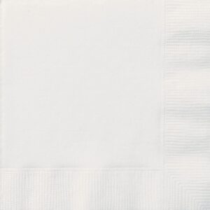 White Napkins - 20pk