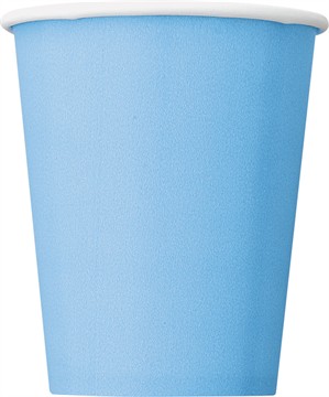 Blue 9oz Paper Cups 14pk
