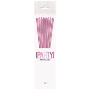 Pink Cake Sparklers 8pk