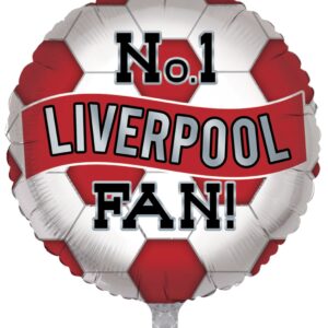 Football No.1 Liverpool Fan 18" Foil Balloon