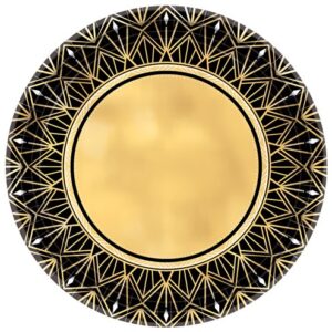 Hollywood Metallic Paper Plate - 26cm