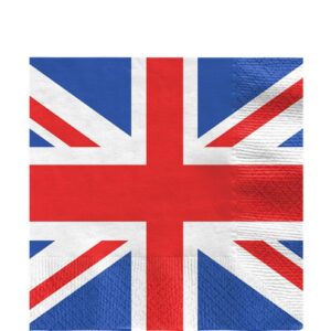 Union Jack Lunch Napkins - 33cm