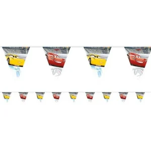 disney cars 3 plastic bunting